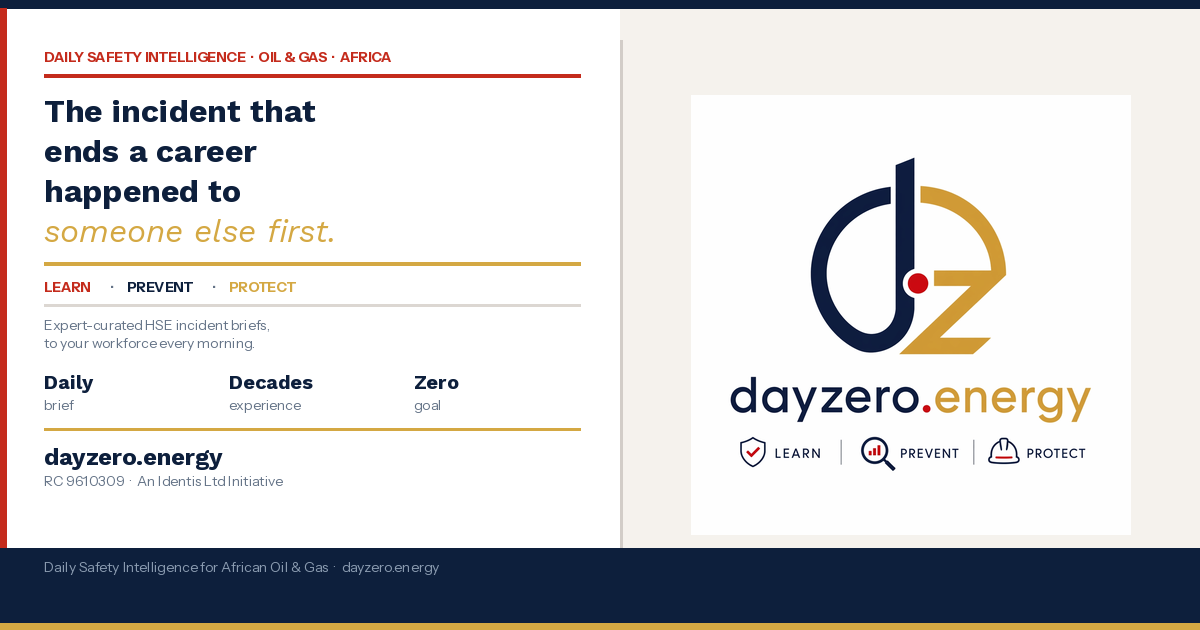 Day Zero — Daily Safety Intelligence for African Oil & Gas